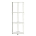 thumbnail image 4 of Convenience Concepts Designs2Go 4 Tier Corner Shelf, White, 4 of 5