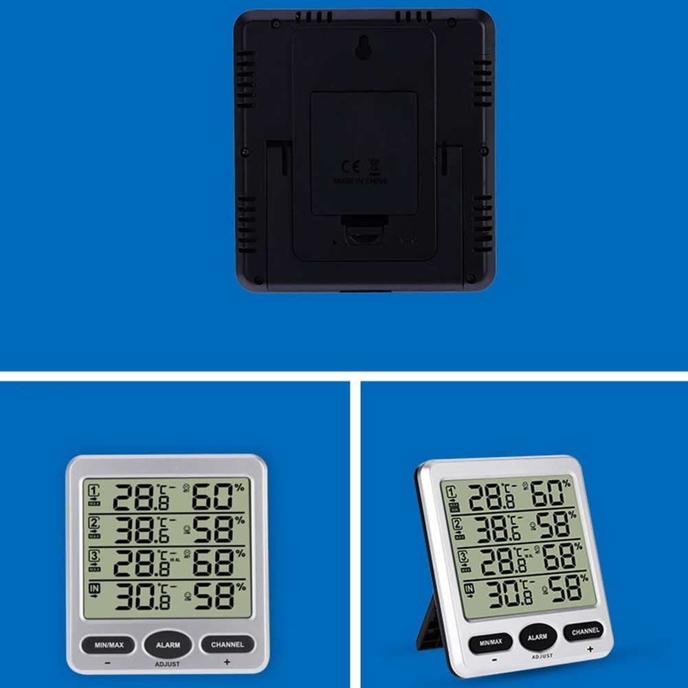 Wireless Electronic Thermometer Indoor Outdoor Hygrometer Weather Station