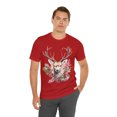 thumbnail image 6 of It's Christmas My Deer Smile Streetwear Unisex Jersey Short Sleeve T-shirt, 6 of 10