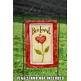 thumbnail image 4 of Toland Home Garden Bee Loved Valentines Day Valentine Garden Flag Double Sided 12x18 Inch, 4 of 5