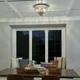 thumbnail image 4 of Kichler Lighting - Five Light Flush Mount - Flush Mount Light - Brisbane - 5, 4 of 5