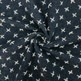 thumbnail image 2 of Melbourne Dot Navy Blue Cotton Blanket Full/Queen, 2 of 3