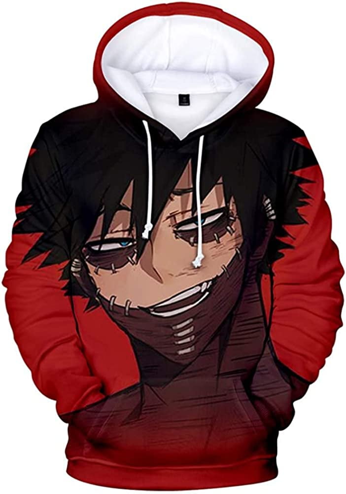 My Hero Academia Dabi hoodie Print Sweatshirt Fashion Men Women Clothes -  Walmart.com
