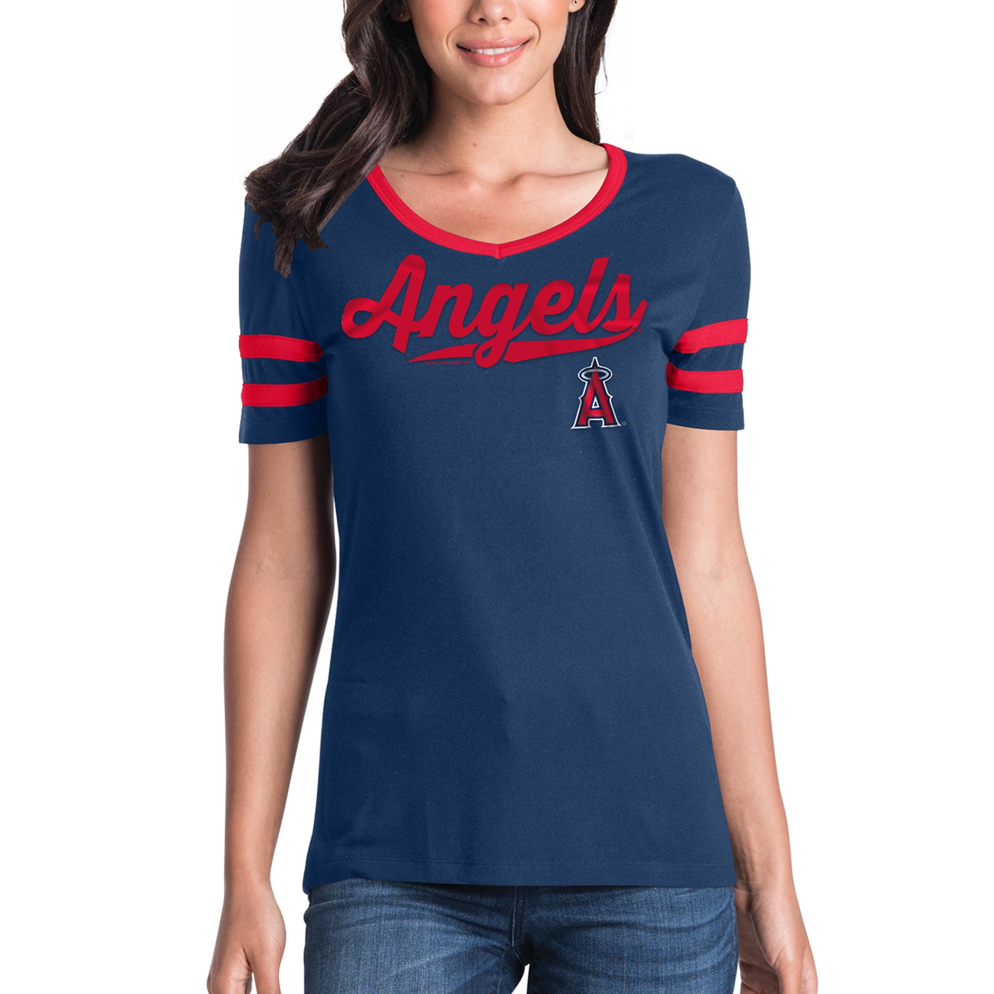 los angeles angels women's shirts