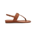 thumbnail image 2 of Charter Club Womens Onelle Faux Leather Thong T-Strap Sandals, 2 of 3