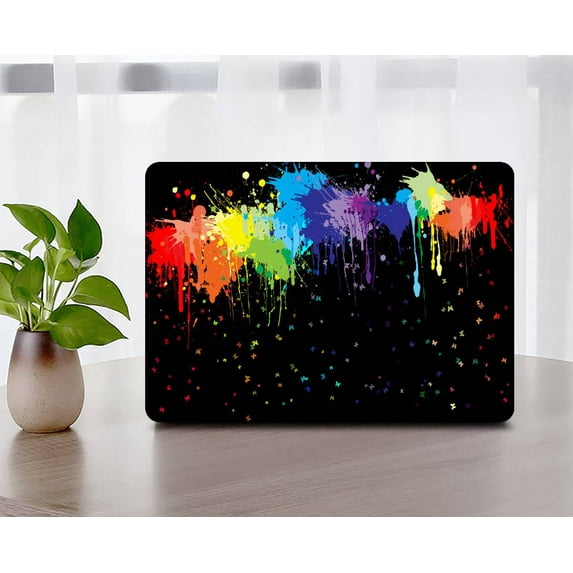 KSK KAISHEK Hard Shell Cover Compatible 2022 - 2016 Rel. MacBook Pro 13 inchs Retina Display + Black Keyboard Cover Model: A1706/A1708/A1989/A2159/A2251/A2289/A2338 M1 Colorful B 91