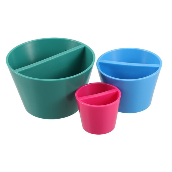 3pcs Cup Pottery Molds Plastic Pottery Rim Cone Ceramic Clay Mug Vase Cup Molds Pottery Shaping Tool for DIY Pottery and Painting Crafts