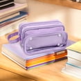 thumbnail image 3 of Large Cute Design Zipper Pouch Portable Detachable School Stationery Organizer For Teens And Adults, 3 of 3