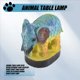 thumbnail image 4 of 2X Lámpara de Mesa de Animales Lámpara de Elefante de Resina Teñida Luz de Noche de Escritorio Luz de Noche de Mesa, Lámpara de Luz de Noche de Animales Teñidos 3D, 4 of 5