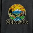 thumbnail image 3 of Instant Message - Groovy Colorado  - Women's Lightweight French Terry Long Sleeve Shirt, 3 of 6