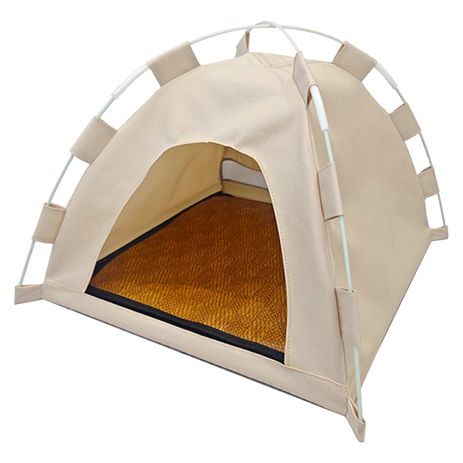 Yannianjz Pet Tent, Foldable Portable Cat House for Outdoor Camping Travel, Removable Enclosed Dog Bed for Indoor Use, Collapsible Pet Shelter for Small Animals, Easy Clean Travel Crate