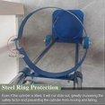 thumbnail image 3 of Oxygen Cylinder Cart Steel Gas Cylinder Organizer Shelf Oxygen Tank Truck for Factory Use 80cm/31.4in, 3 of 5