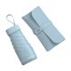 thumbnail image 1 of Paraguas de viaje portátil y resistente para hombres y mujeres, miniparaguas compacto para acampar. Azul, 1 of 9