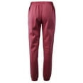 thumbnail image 3 of A2Y Women's Heavyweight Casual Cozy Active Yoga Cotton Sweatpants Joggers Pants Magenta L, 3 of 3