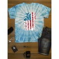 thumbnail image 3 of American Flag Grunge Style Tie Dye Cyclone Men -Image by Shutterstock, Male XX-Large, 3 of 4