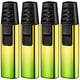 thumbnail image 1 of Encendedor Recargable ColorTorchGreen 4 Pzas Verde/Amarillo Recargable Metal Gas Butano., 1 of 1