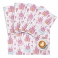 thumbnail image 2 of Children's Day Pink Dream Castle Balloons Placemats Set of 4,Wipeable Washable Table Mats for Dining Tables, Blue Cloud Place Mats for Kitchen Event Party Tabletop Decor, 2 of 9