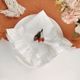 thumbnail image 3 of Placemats for Table Cotton 100% Ruffule Napkins for Plates Soft Flounced Wedding Decoration House Warming Gift Table Decor Party, 3 of 10