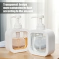 thumbnail image 6 of sixwipe 2 Pack Kitchen Hand and Dish Soap Dispenser Set, Soap Dispenser Bottle with Pump, Dispenser Bottle for Washing Up Liquid, Hand Wash, Wish, Shampoo, Lotion Dispenser Bottle for Kitchen & Bathroom(300ML), 6 of 7