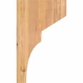 thumbnail image 3 of 3 1/2"W x 12"D x 20"H Monterey Smooth Corbel, Western Red Cedar, 3 of 9
