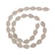 thumbnail image 1 of 30 gemas de hojas turquesas para hacer joyas, aretes y dijes de hojas Blanco, 1 of 9