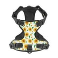 thumbnail image 4 of XMXY No Pull Dog Harness, Sunflower Template Flower Adjustable Reflective Pet Harness with Oxford Vest, X-Large Size, 4 of 9