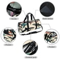 thumbnail image 2 of Whale Luggage Bag, Basketball Bag, Soccer Bag, Weekender Bag: 17.7-Inch Sports Bag with Interior Zipper Pocket and Large Capacity, 2 of 6