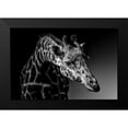 thumbnail image 2 of Zhao, Alex 18x13 Black Modern Framed Museum Art Print Titled - Giraffe, 2 of 5