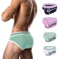 thumbnail image 2 of Pump! Calzoncillos De Hombre De Algodón Puro Entrepierna Doble Capa Cómodo Transpirable Impresión De Dibujos Animados Suave De Cintura Baja Ropa Interior Juvenilpangjing, 2 of 4