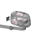 thumbnail image 2 of Peony & Butterfly Fanny Pack – Feminine Floral Waist Bag with Garden Blossom Design in Romantic Colors, 2 of 4