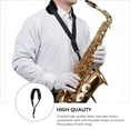 thumbnail image 2 of Saxophone Hide Substance Foldable Shoulder Suspender Strap Instrument Accessory, 2 of 8