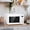 white, variant on 700W Retro Countertop Microwave Oven with 5 Micro Power and Auto Cooking Function