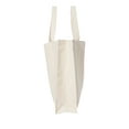 thumbnail image 2 of Women's Mom Life Tote Bags - 100% Recyclable and Reusable Cotton Canvas, Baseball Royal, 2 of 2