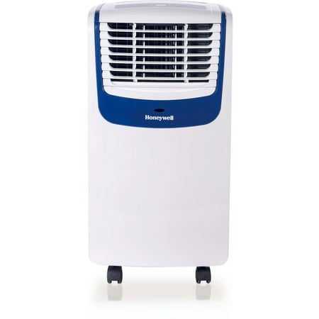 Honeywell 6,100 BTU 115-Volt Portable Air Conditioner with Remote, White/Blue, MO08CESWB6