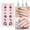 K, variant on Nail Stickers for Girls - Self- Full Polish Wraps for Fashionable Women - Quality Sets for Styles