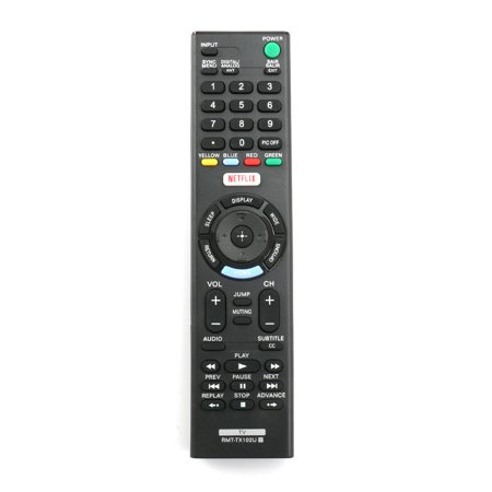 RMT-TX102U Remote Replaced for Sony TV KDL55W650D KDL55W6500D KDL-55W6500D