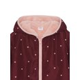 thumbnail image 5 of Wonder Nation Girls Reversible Faux Fur Hoodie, Sizes 4-18, 5 of 12