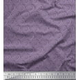 thumbnail image 1 of Soimoi Purple Cotton Jersey Fabric Abstracts Abstract Print Sewing Fabric Yard 58 Inch Wide, 1 of 3