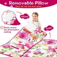 thumbnail image 3 of Pioneer Flower Floral Print Pattern Toddler Nap Mats for Kids Preschool,Sleeping Mat Bag or Kids,Toddler Sleeping Bag,Toddler Nap Mat or Daycare, 3 of 6
