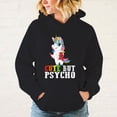 thumbnail image 2 of Nuevas sudaderas con capucha con personalidad de moda, sudaderas con capucha con estampado de unicornio lindo pero psicópata, sudaderas casuales de manga larga para mujeres y hombres, 2 of 5
