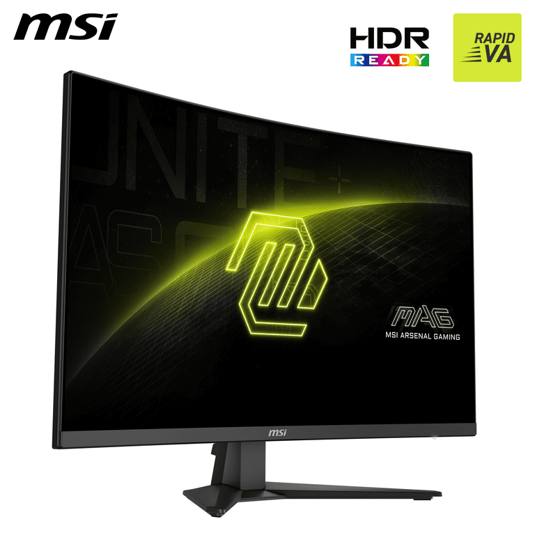 MSI, Gaming Monitor, MAG 321CQF E18W, 31.5 inch curved WQHD