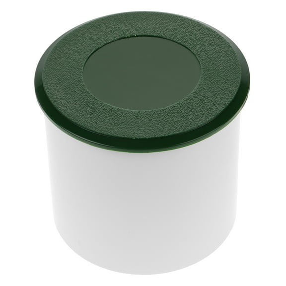 IDEANATEGRATE 1 Set White ABS Golf Hole Cup for Outdoor Turf Golf Practice 11.8x7.9x3.9in