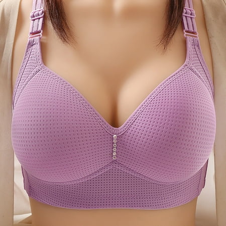 

Hunpta Wire-Free Bralettes For Women Push Up Bra For Women Bras None Underwire Brassiere