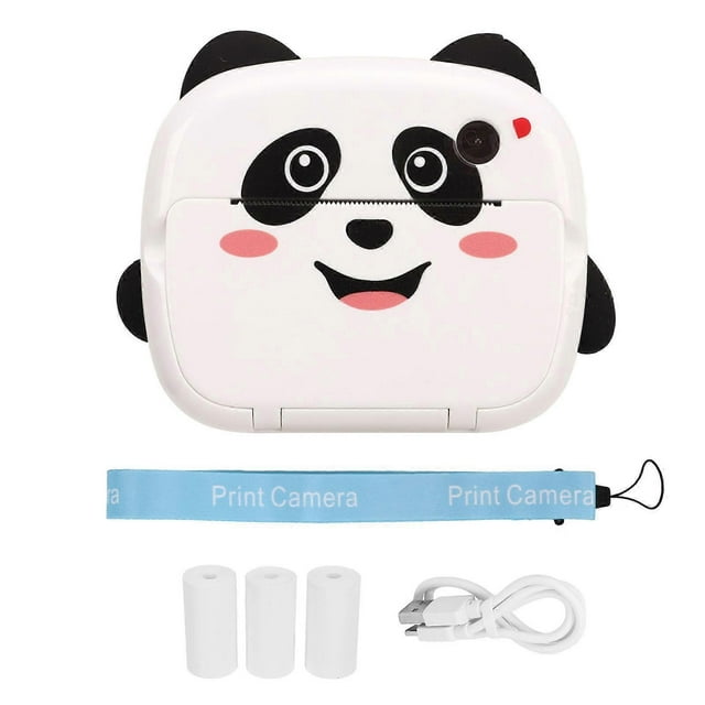 Kids Instant Camera 2.4in 12MP Photo Print Recording Camera HD Camera for Above 6 Years Old