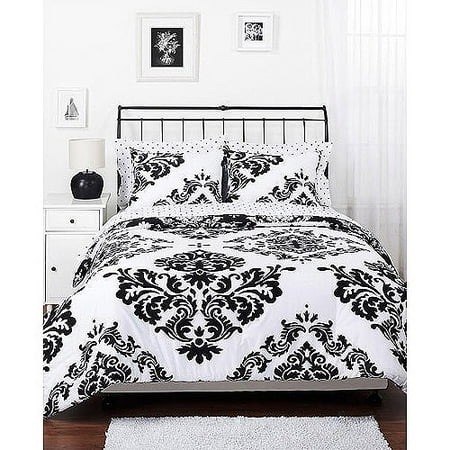 Classic Noir Reversible Comforter Set Walmart Com