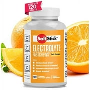 SaltStick Electrolyte FastChews - 120 Orange Chewable Electrolyte Tablets - Salt Tablets for Runners, Sports Nutrition Supplements and Electrolyte Chews - 120 Count Bottle