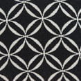 thumbnail image 5 of Parkland Collection Aria Transitional Black Pillow Cover With Down Insert, 5 of 10