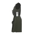 thumbnail image 3 of Ropa Playa Ocean Pacific para Mujer Vestido Olanes Cruzados Sin Manga Smock Cintura Verde Talla M, 3 of 4