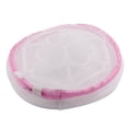 thumbnail image 5 of Cesta de lavado para ropa del hogar con cremallera, lencería, calcetines, sujetadores y ropa interior, color blanco y rosa, 5 of 5