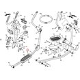 thumbnail image 3 of Hydra Fitness Exchange Left Pedal MFR-349542 385563 Works W Icon Health and Fitness Spacesaver SE9i SE7i Elliptical, 3 of 3